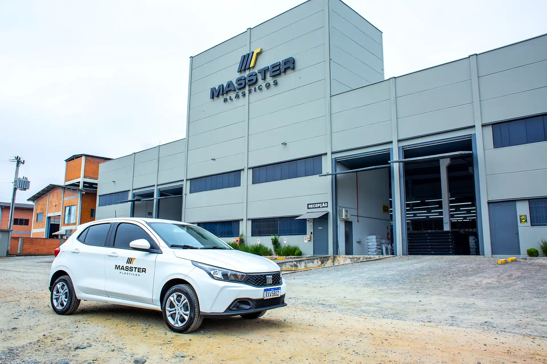 Fachada da Masster Plásticos