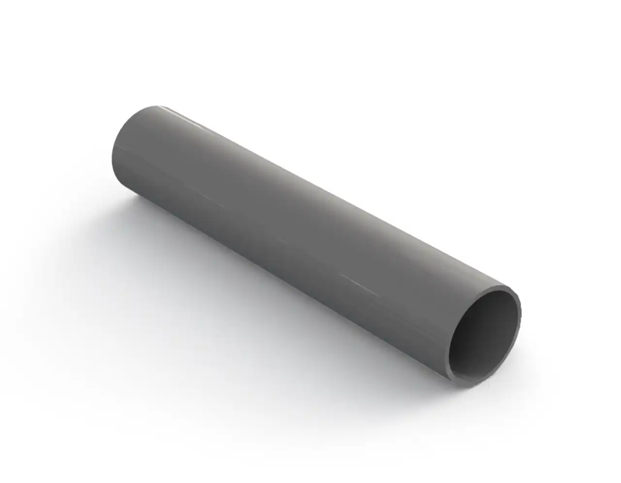 Eletroduto de PVC Ponta Lisa Cinza Claro